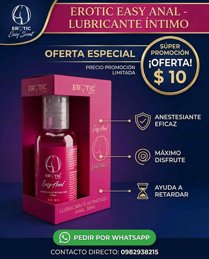 Lubricante Anal con Anestesia