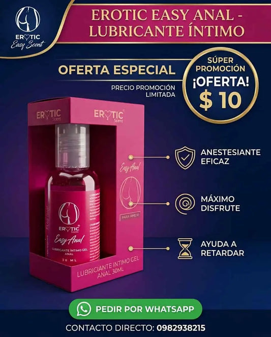 Lubricante Anal con Anestesia