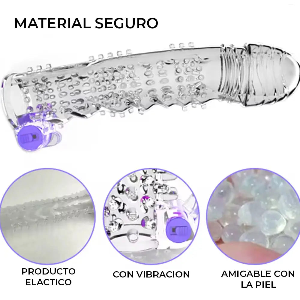 funda texturizada para pene con vibracion en ecuador