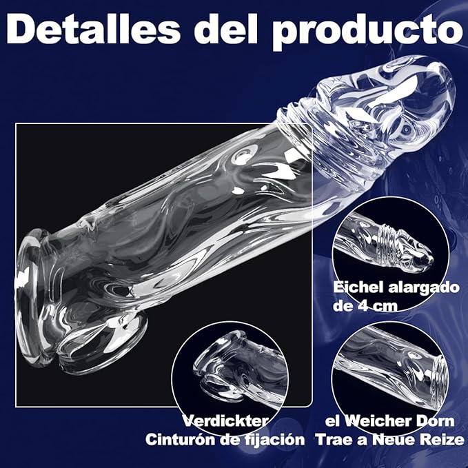 funda extensora de pene de silicona transparente en ecuador