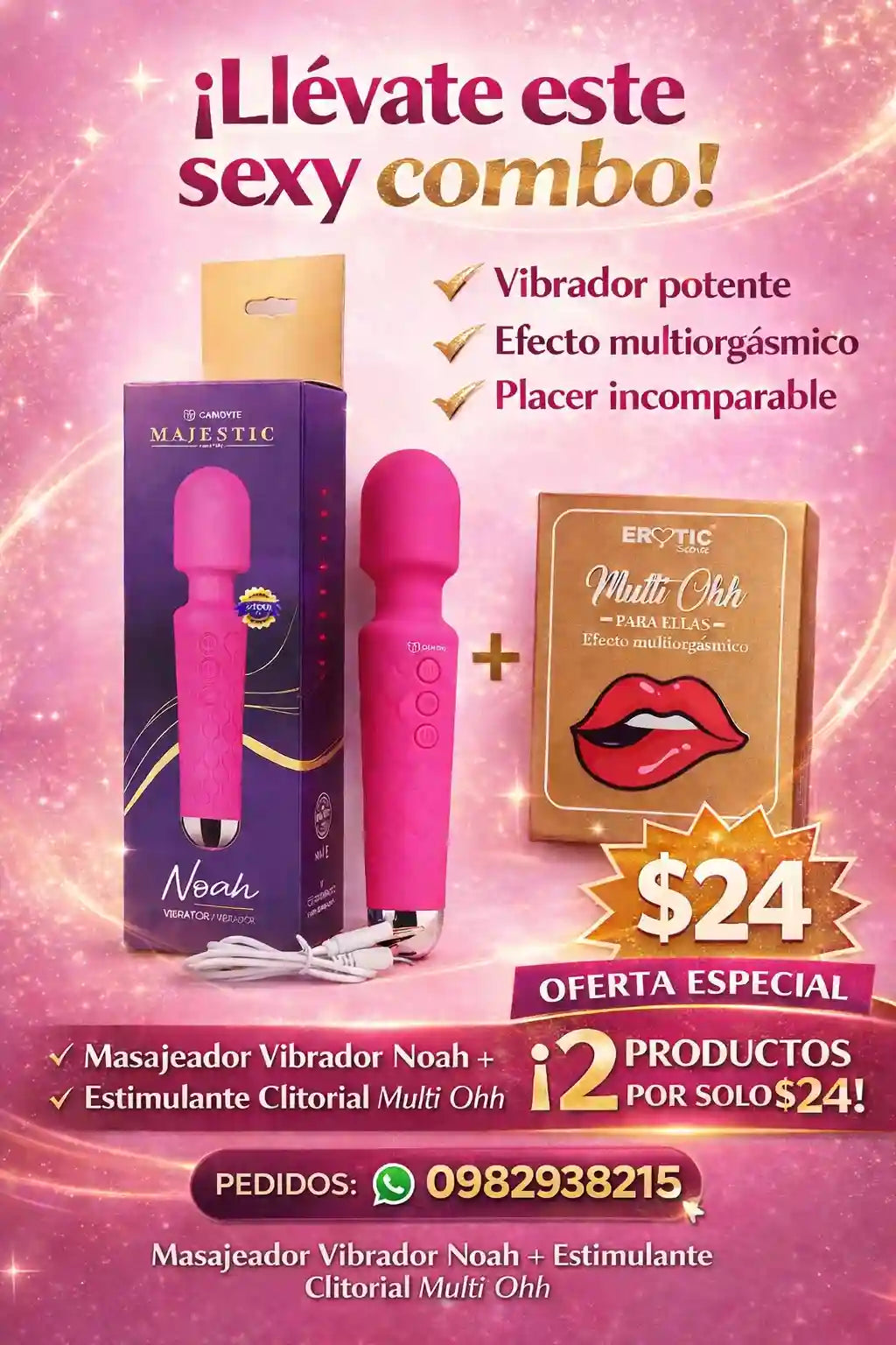 Vibrador Estimulador Dama
