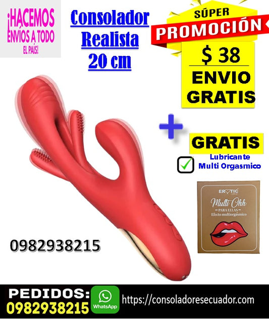 Vibrador Consolador Estimulador De Clítoris