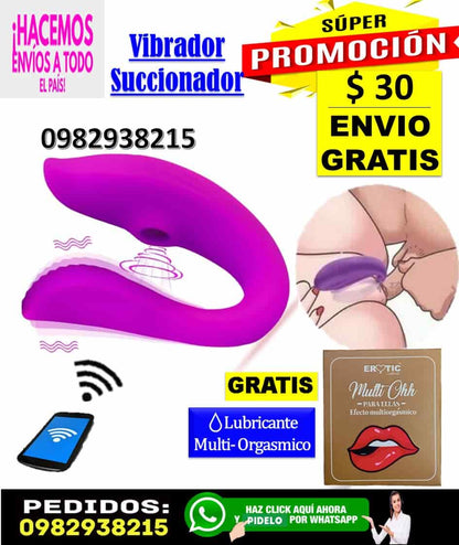 Vibrador Succionador