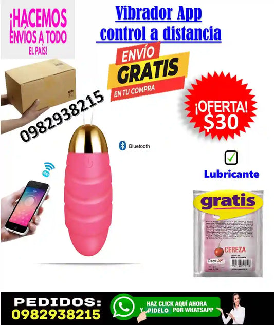 Vibrador Bluetooth ❤️ Consoladores Ecuador