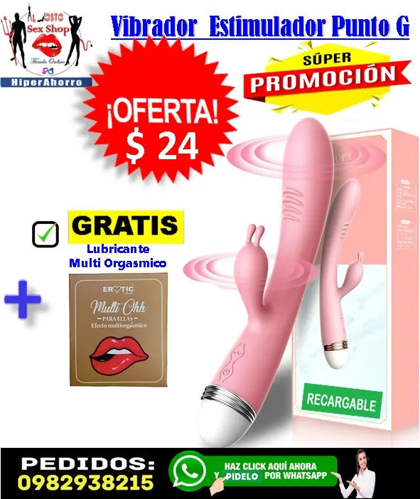 VIBRADOR PARA DAMA PUNTO G JUGUETES SEXUAL