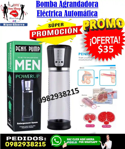 Bomba Agrandadora de Pene Automatica