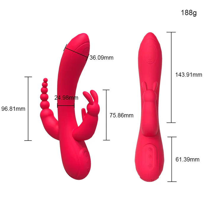 vibrador doble estimulacion conejito punto g en ecuador