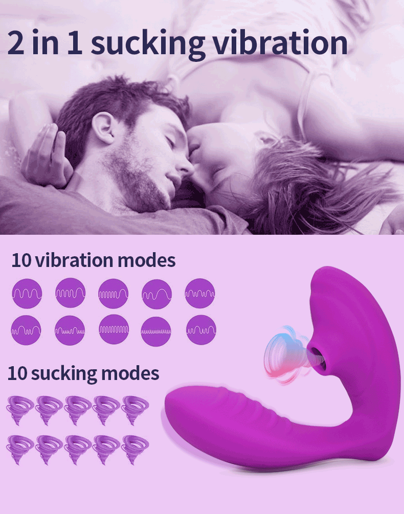 Vibrador Succionador punto G