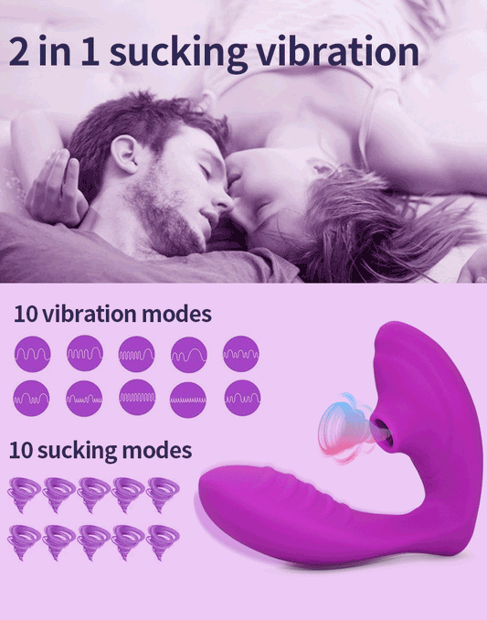 Vibrador Succionador punto G