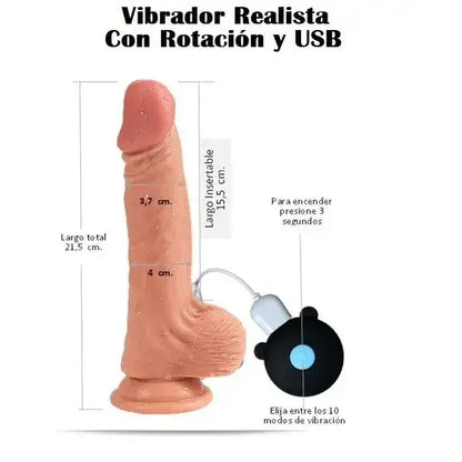 Consolador Vibrador Juguetes sexuales